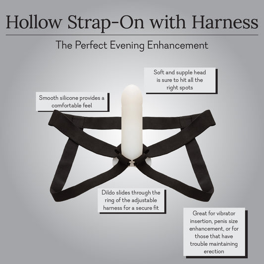 Hollow Strap-ON w/ Harness